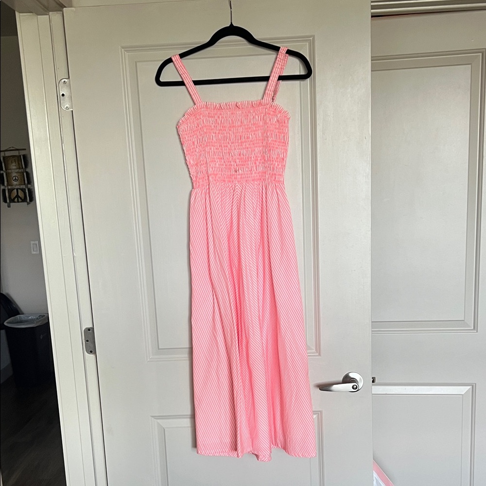 Vineyard Vines Pink Midi Dress